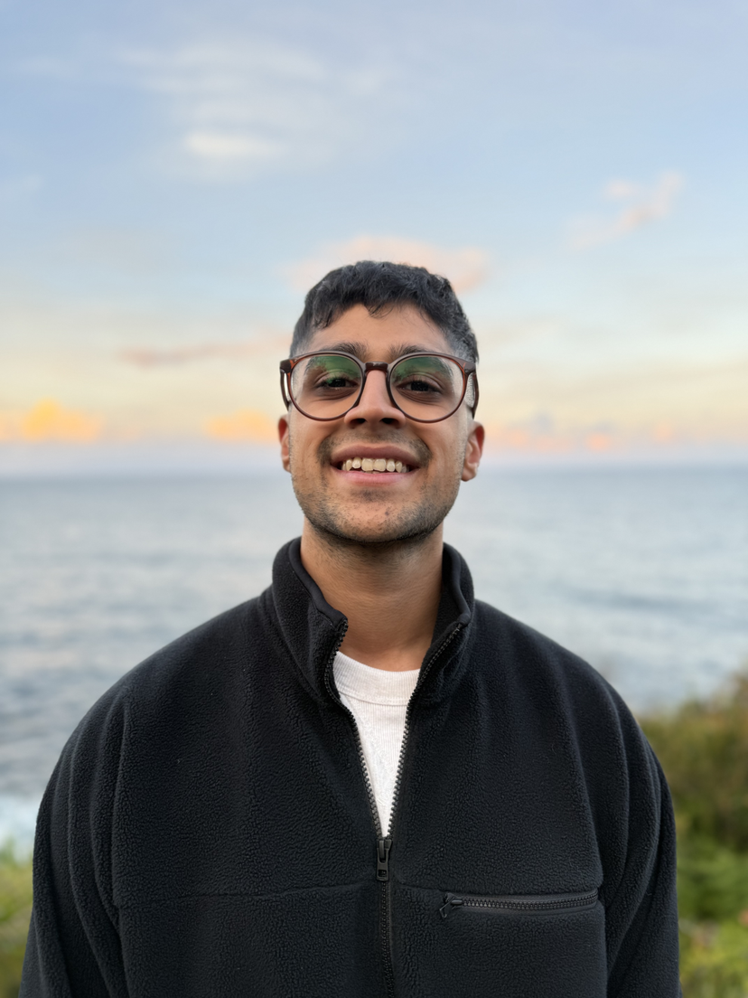 Dharmit's face